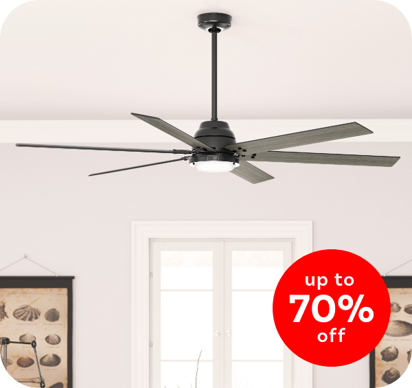 Fans Up to 70% Off