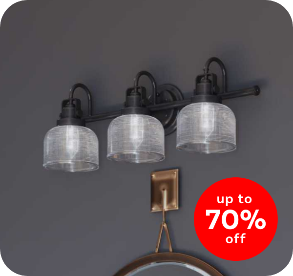 Bath Lights Up to 70% Off