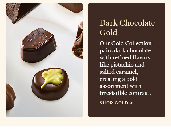 DARK CHOCOLATE GOLD