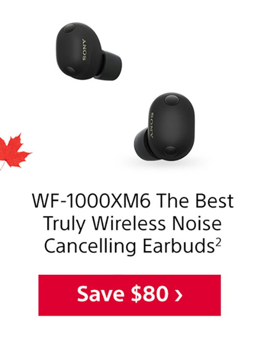 WF-1000XM6 The Best Truly Wireless Noise Cancelling Earbuds2 | Save