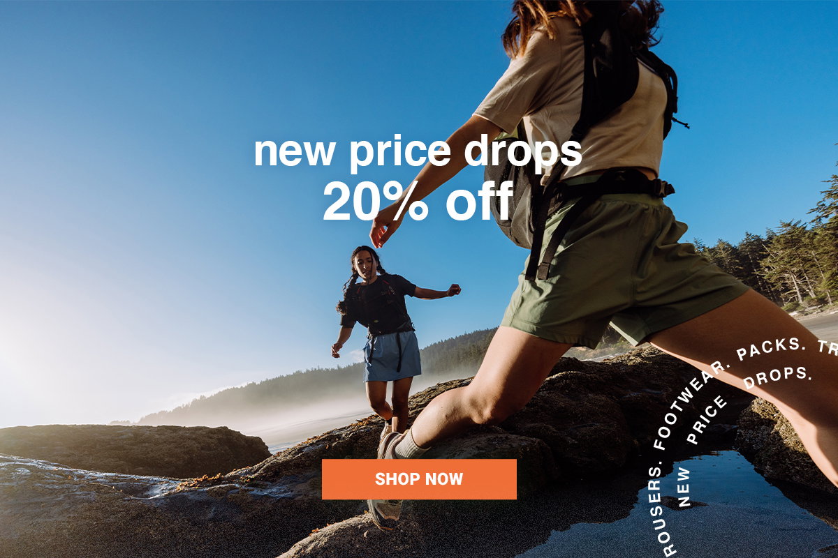 new price drops - 20% off - shop now