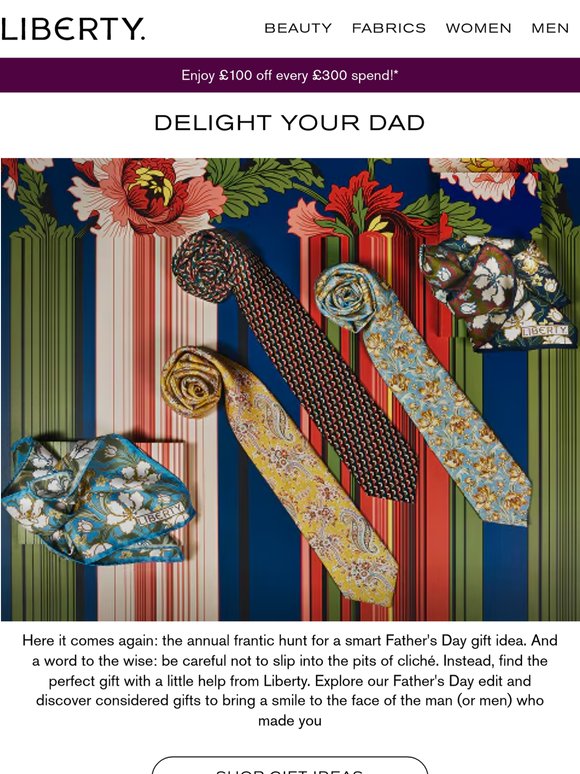A very Liberty Father's Day