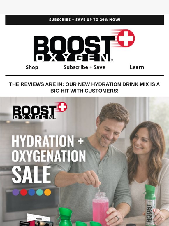 💦 Meet Your New Favorite Hydration Mix That Brings The BOOST!