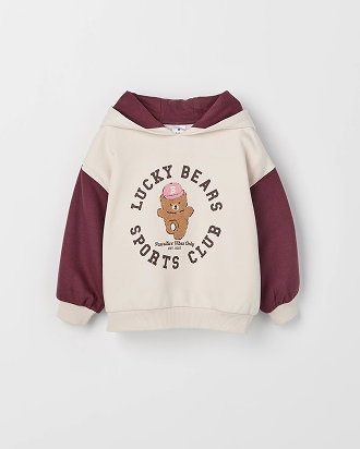 Girls’ 1-8 Australian Cotton blend fashion hoodie