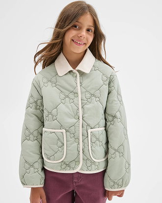 Girls’ 7-16 Reversible Quilted Jacket
