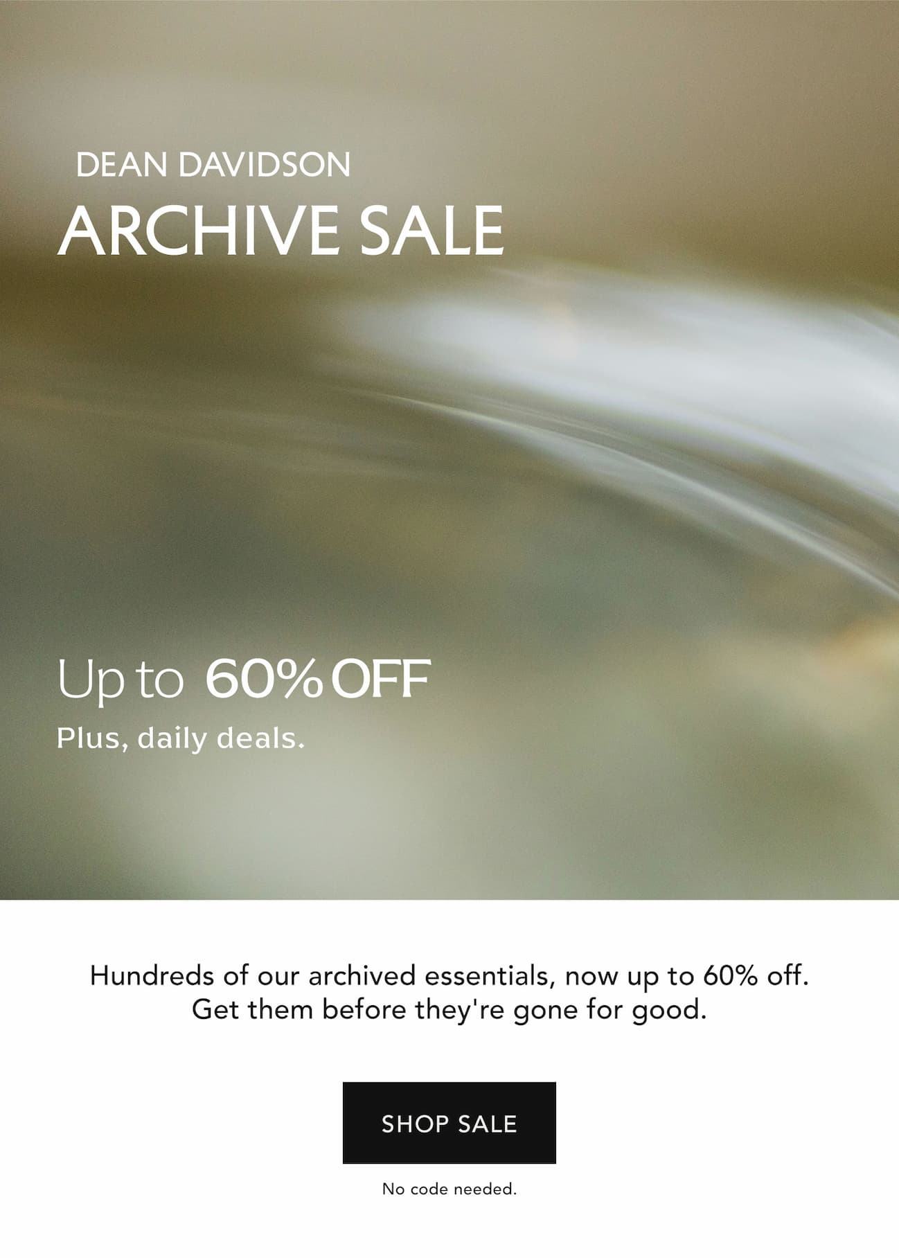 Archive Sale.