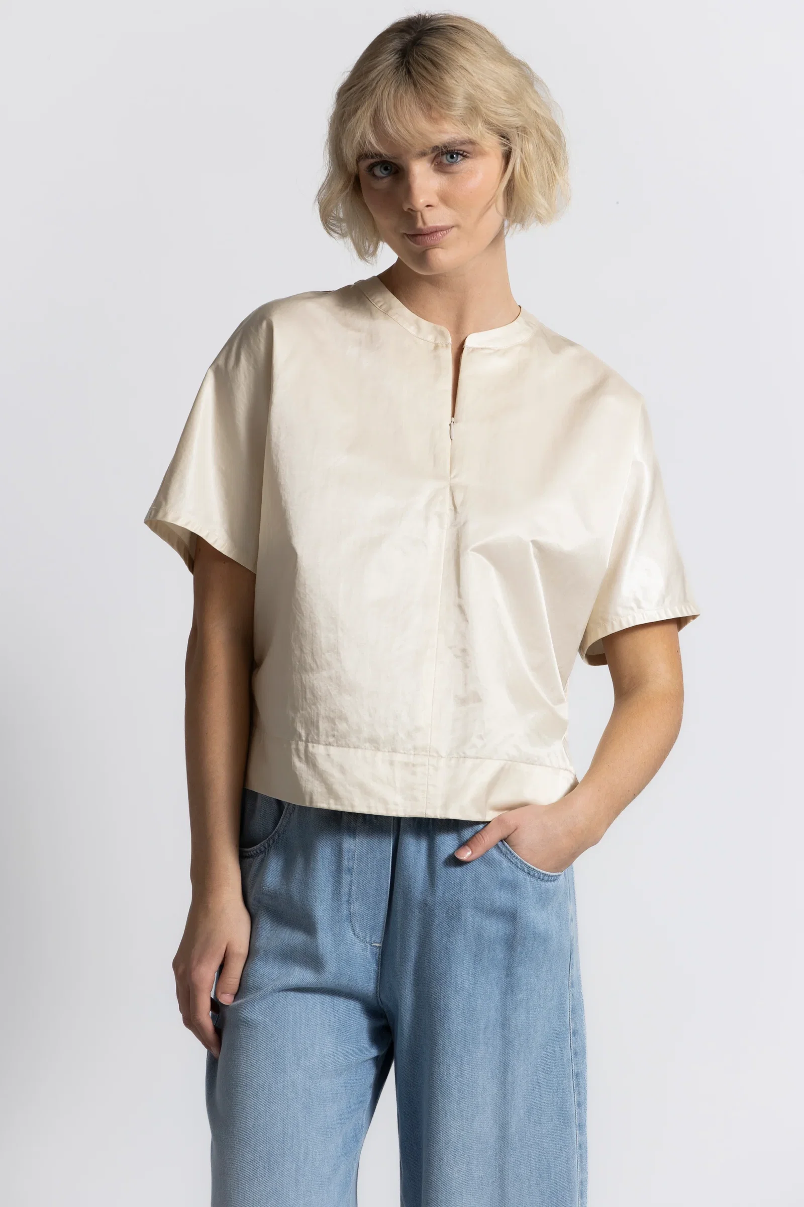 Image of Hetam crème top
