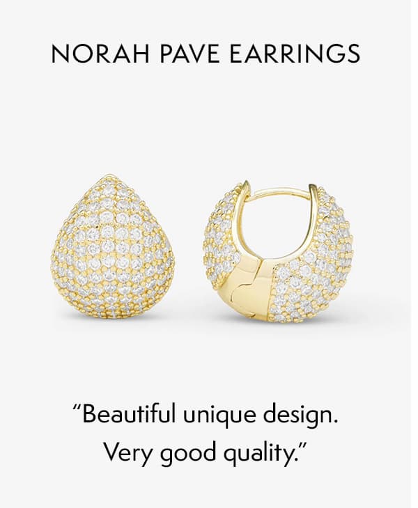 Norah Pavé Earrings