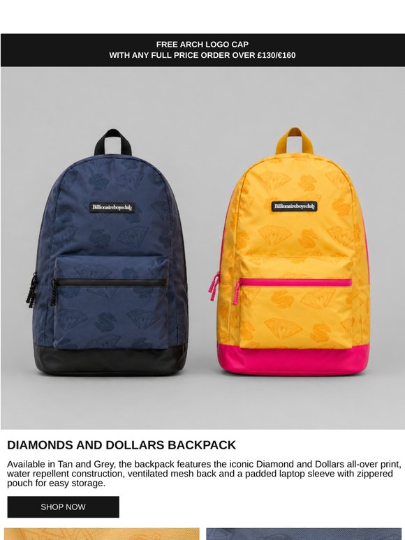 Just Dropped: Diamonds & Dollars Backpack