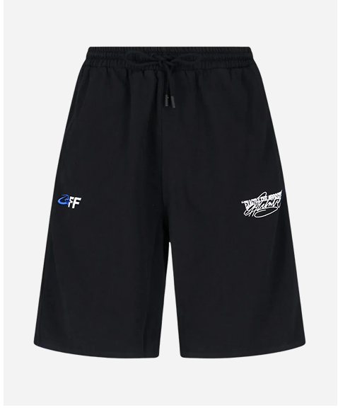 Off-White Exact Opposite Black Skate Sweatshorts