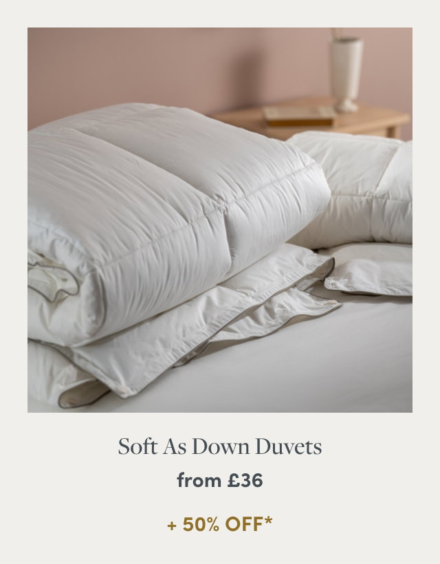 Soft As Down Duvets