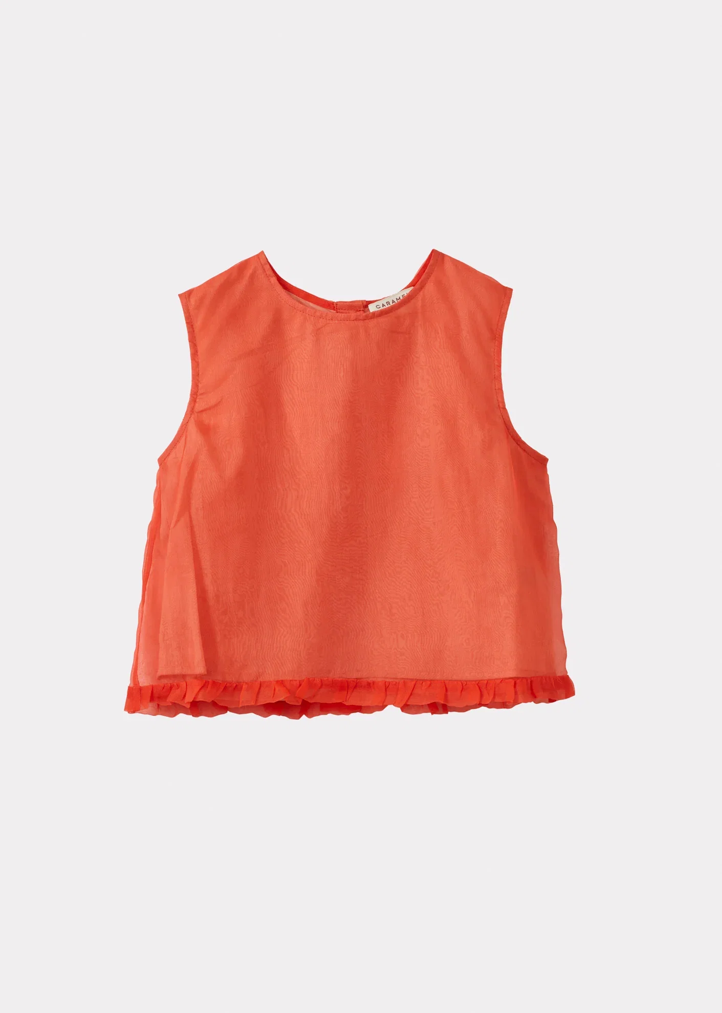 Image of DERYN GIRL'S SILK TOP - FIRECRACKER