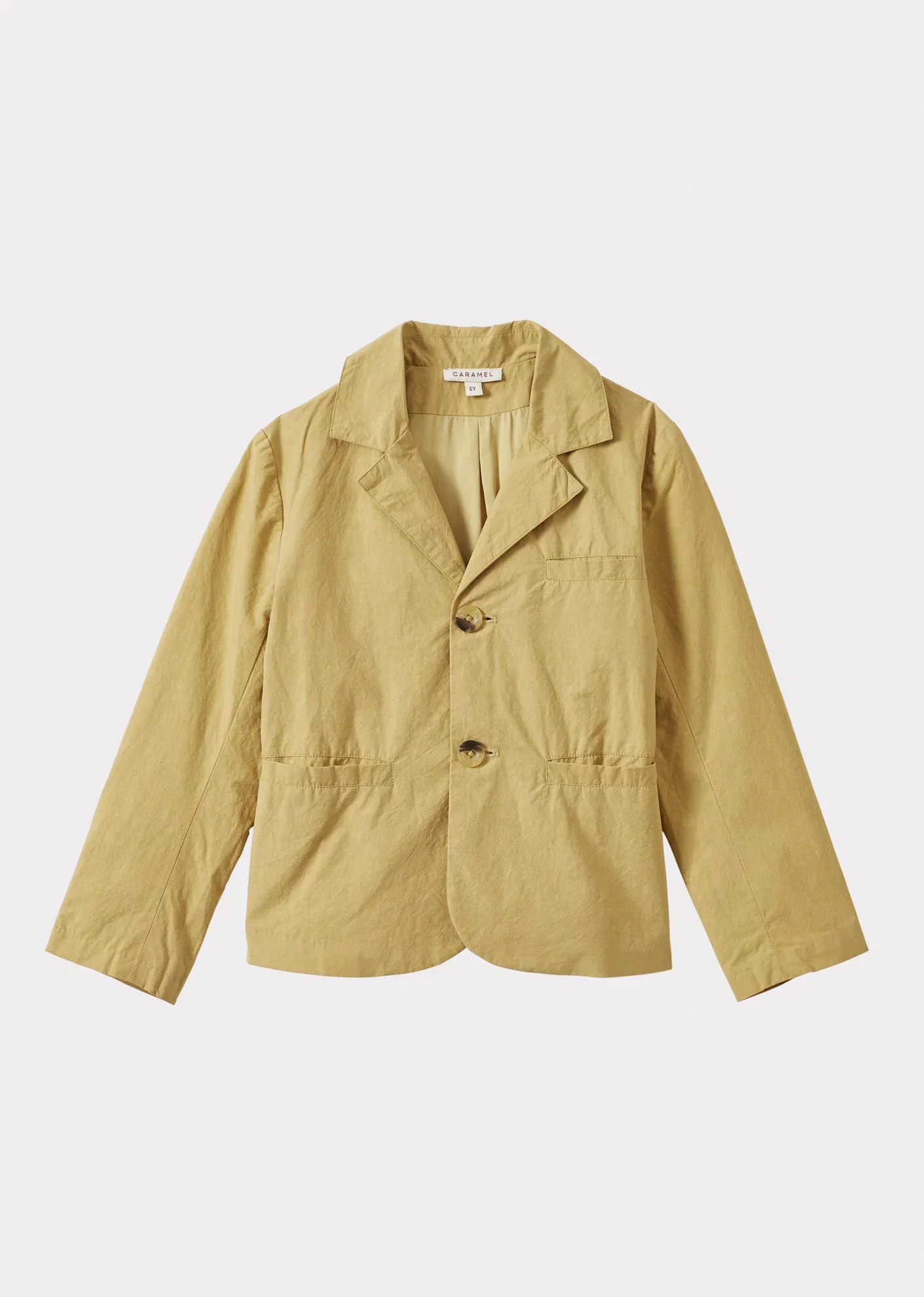 Image of MAGPIE CHILDREN'S BLAZER - MUSTARD
