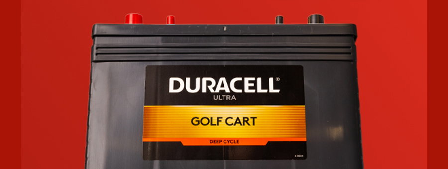 Image of golf cart battery