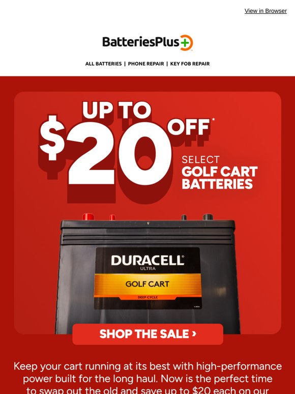 Power Up Your Cart    🛺