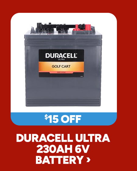 Duracell Ultra 230AH 6V Battery ›