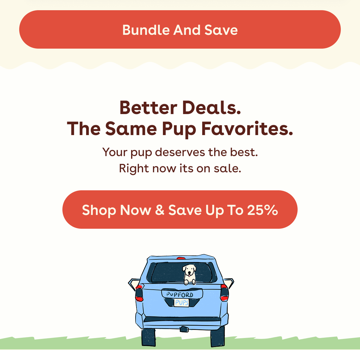 Shop now and save!