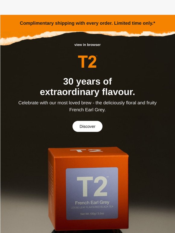 Join us in celebrating 30 years of tea