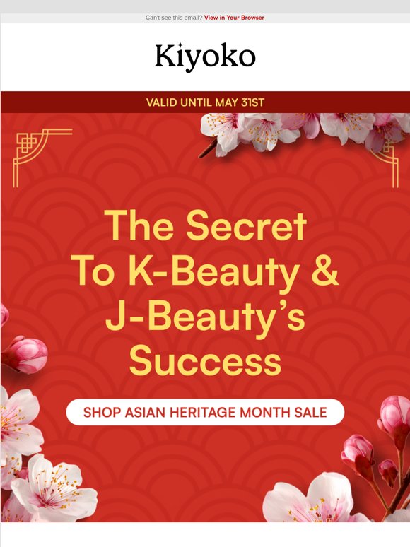 Asian beauty has been ahead for decades