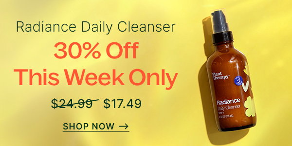 30% Off Radiance Daily Cleanser