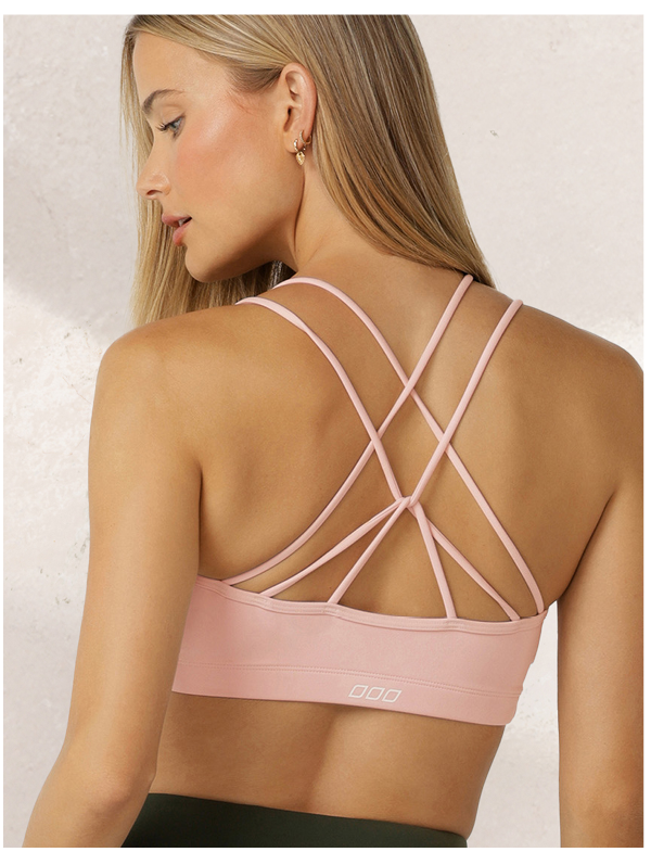 Lotus Cropped Sports Bra