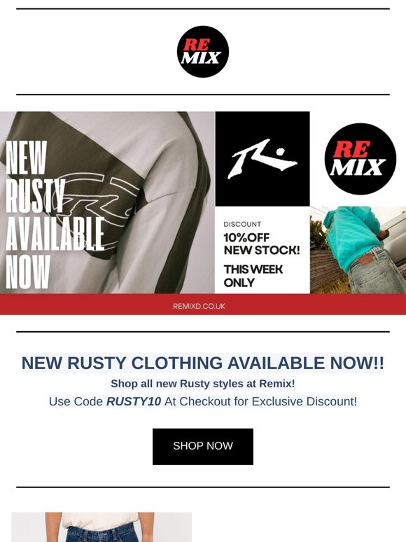 New Rusty In Stock Now!!
