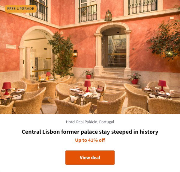 Central Lisbon former palace stay steeped in history