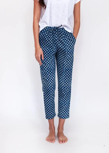 Kri Ananta Pant - Natural Indigo