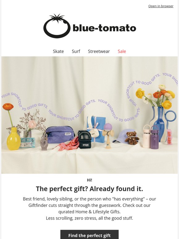 Your shortcut to perfect Gifts