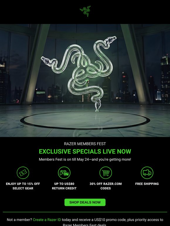 Razer Members Fest Live Now!