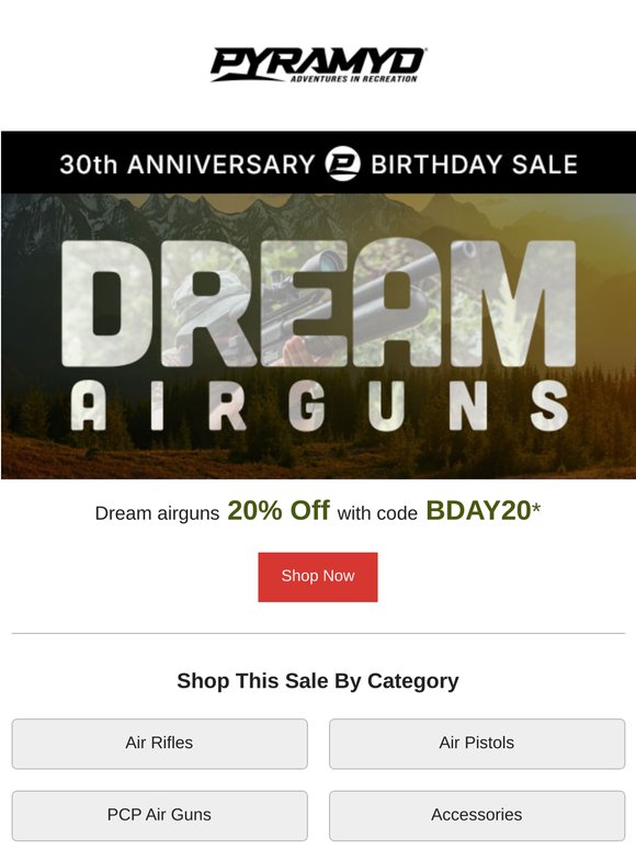 Dream Big. Shoot Better. Save More.