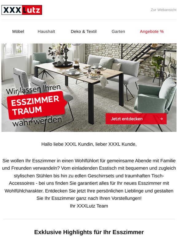 🍽️ Genuss mit Stil – Ihr neues Esszimmer wartet!