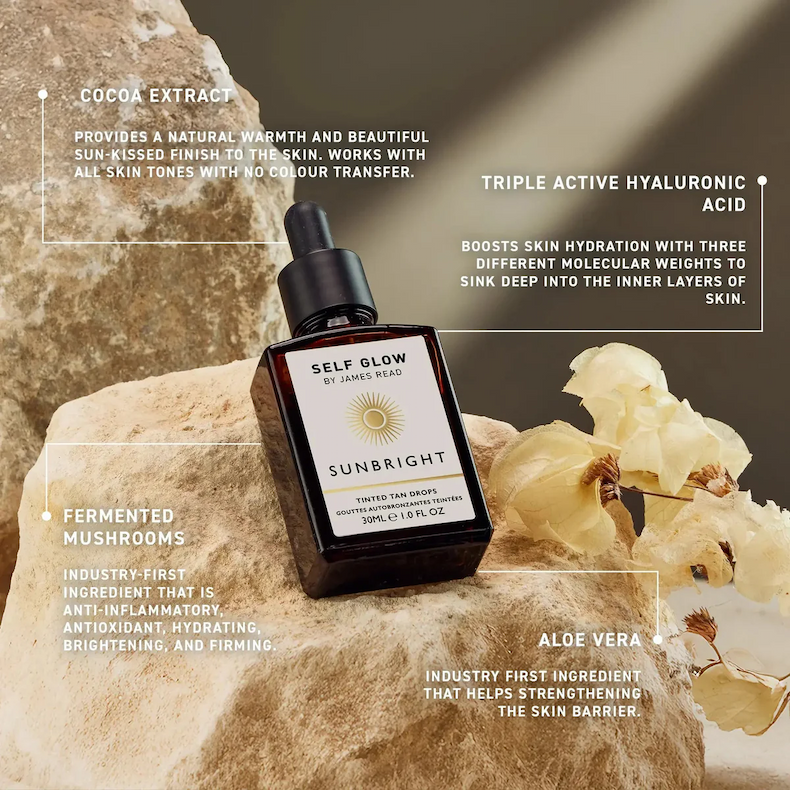 Sunbright Tinted Tan Drops