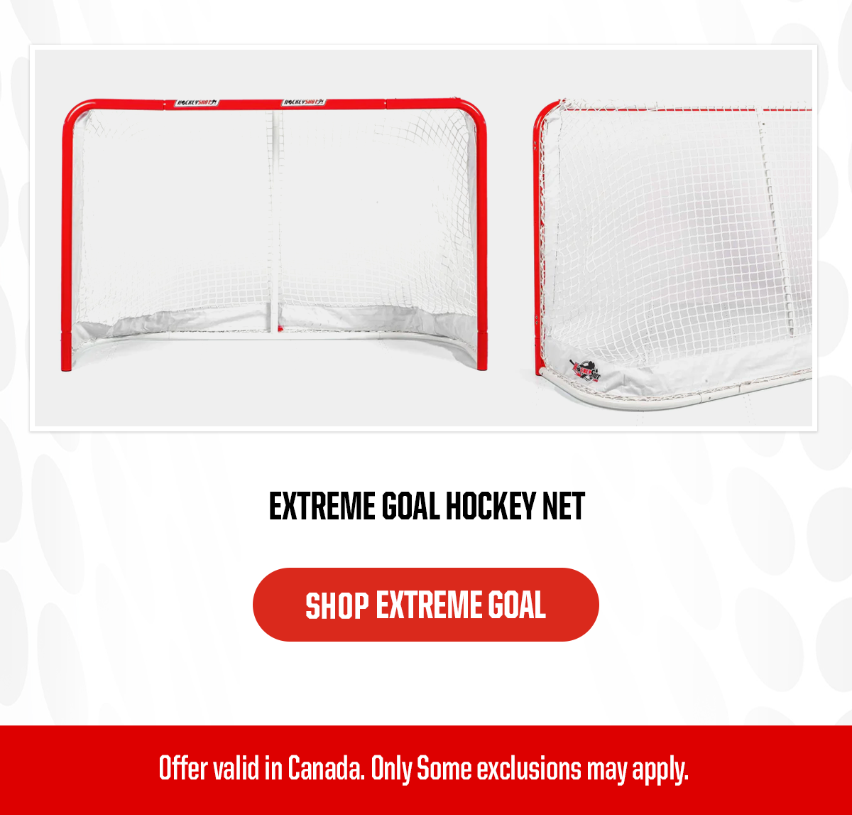 Extreme Goal Hockey Net CTA: Shop Extreme Goal 