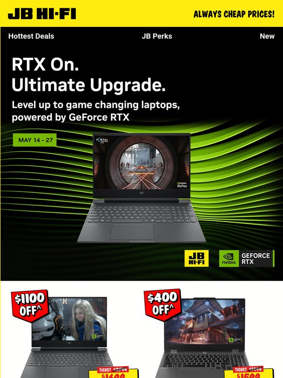 GeForce Laptop Mayhem