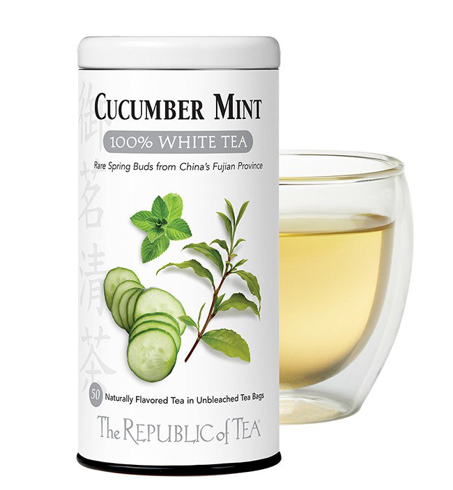 Cucumber Mint 100% White Tea Bags