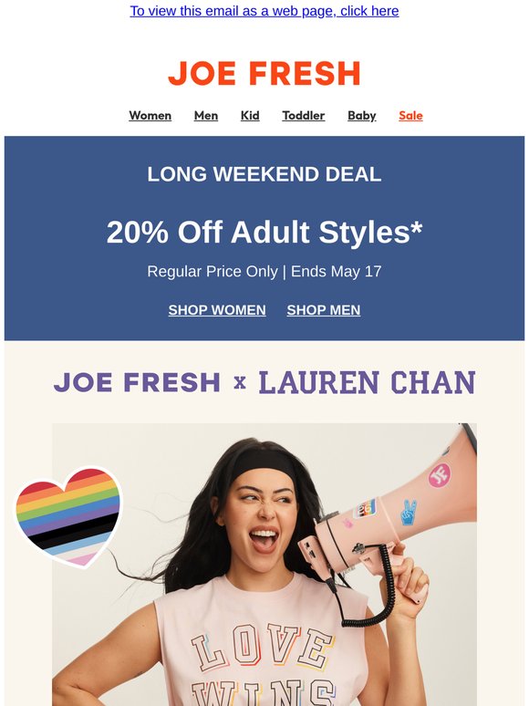 Our Pride Collection with Lauren Chan 🌈
