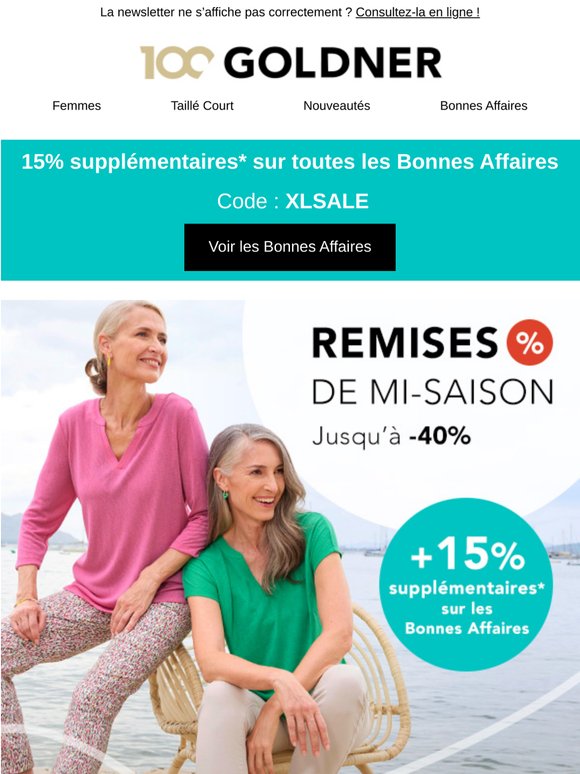Maintenant à prix réduits : nos T-shirts coups de cœur !