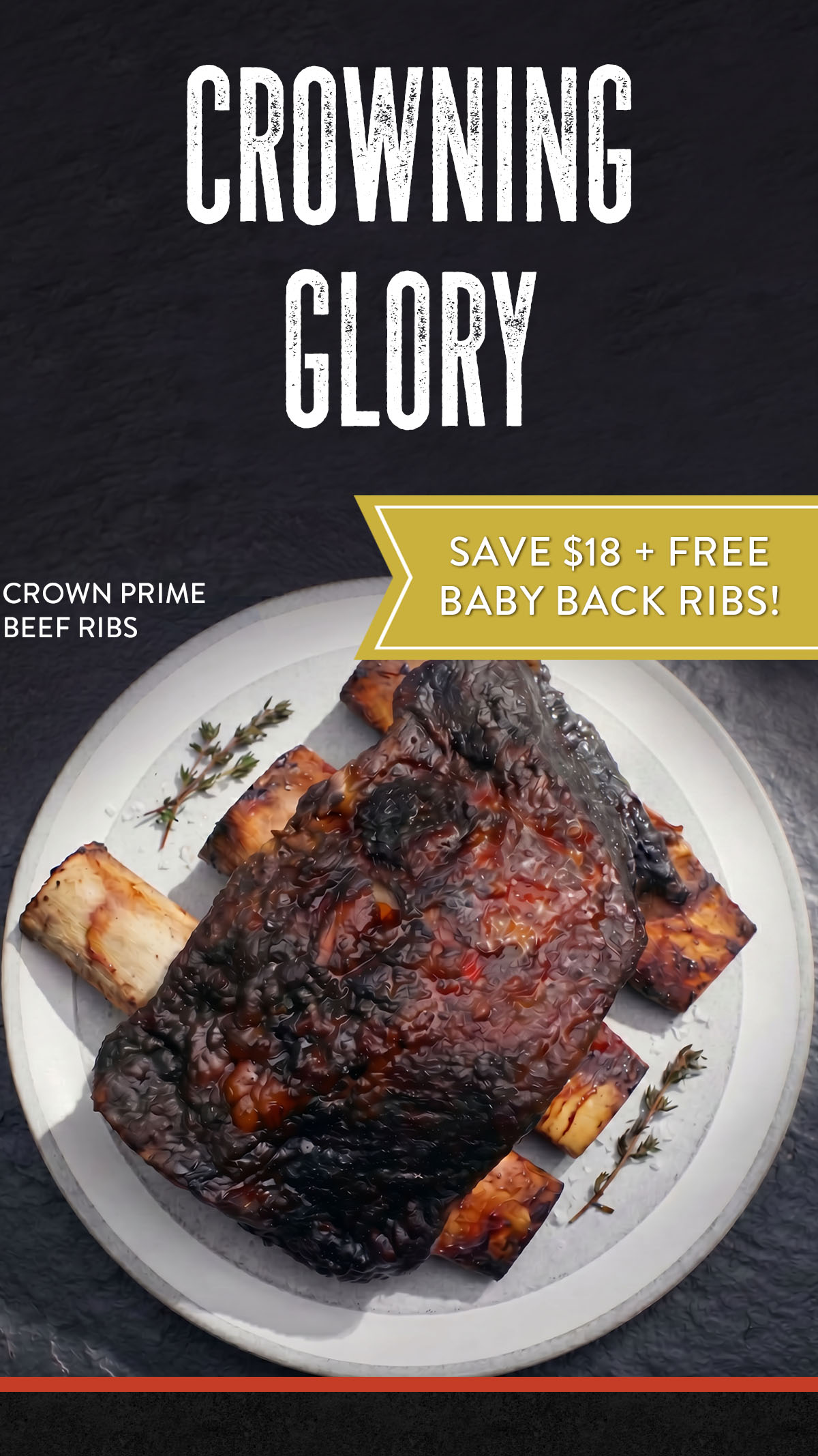 Crown Prime Beef Ribs