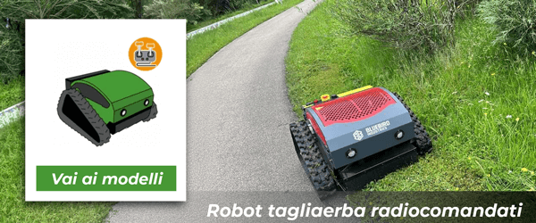 Robot tagliaerba radiocomandati | Vai ai modelli !