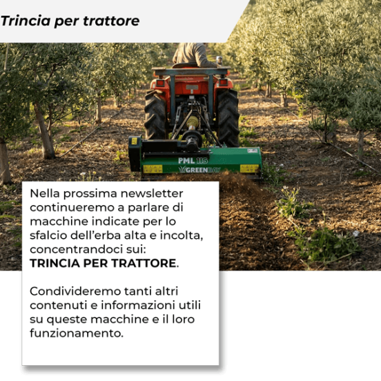 PROSSIMA USCITA: I TRINCIA PER TRATTORE