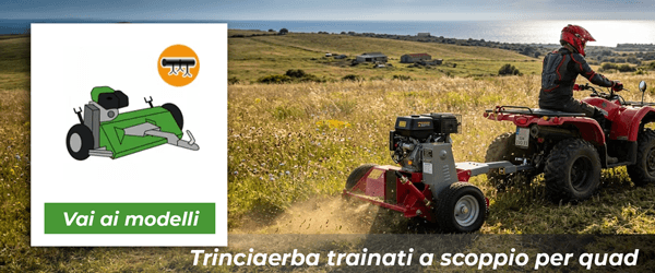 Trinciaerba trainati a scoppio per quad | Vai ai modelli !