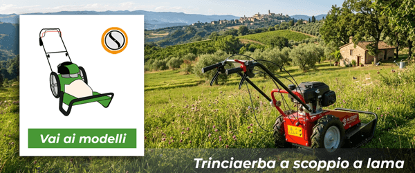 Trinciaerba a scoppio a lama | Vai ai modelli ! 