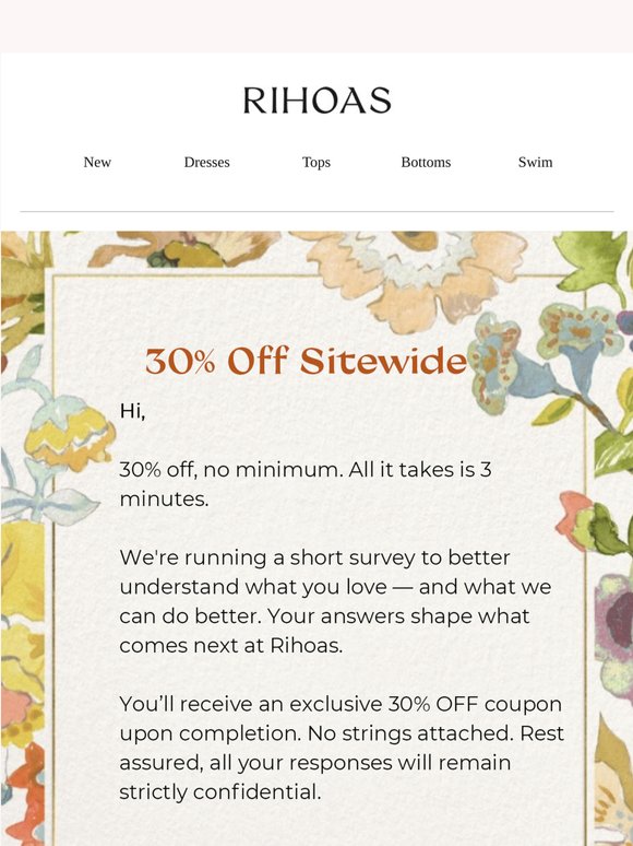 30% off sitewide