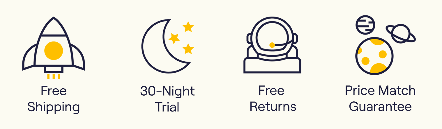 Free Shipping and 60-Night Trial Icon 