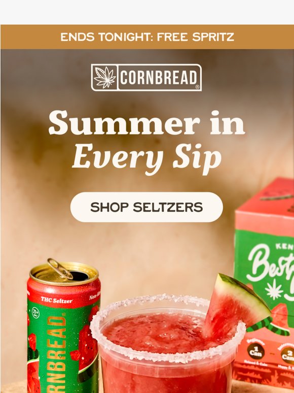 Meet your new favorite THC mocktail 🍉