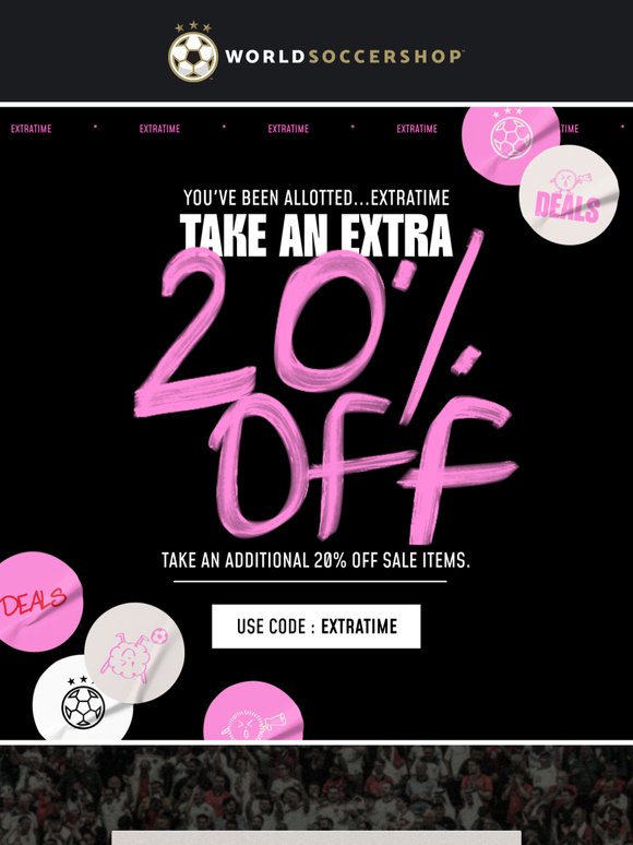 ‼️ENDING: Extra 20% OFF sale gear!