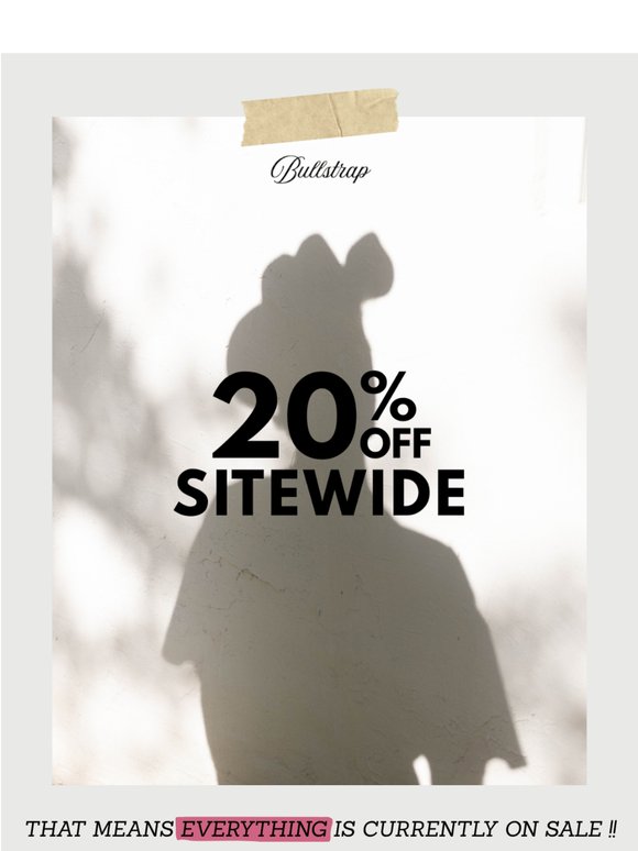 Our Site is Completely Discounted!