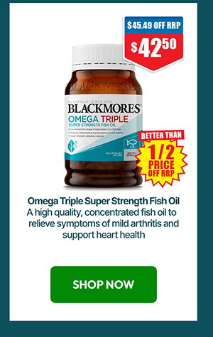 Blackmores Omega Super Strength Fish Oil 