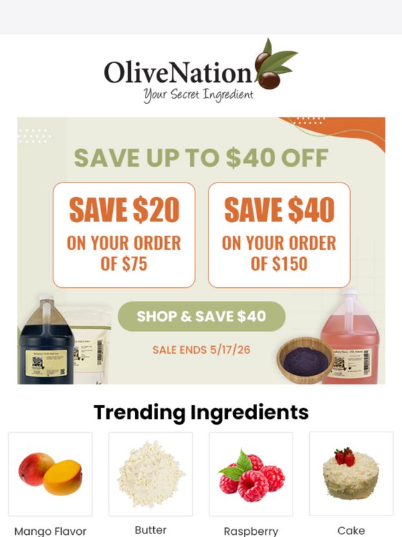 Quick! $40 Off Before It's Gone!
